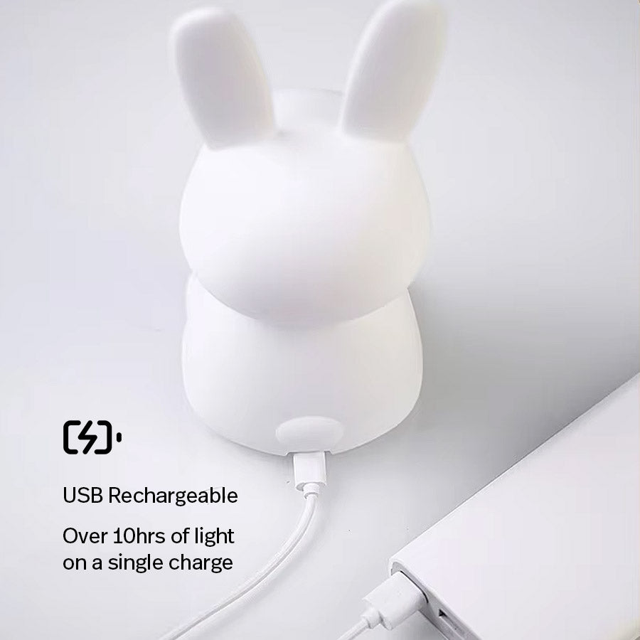 Squishy Night Light - Nibbles The Bunny