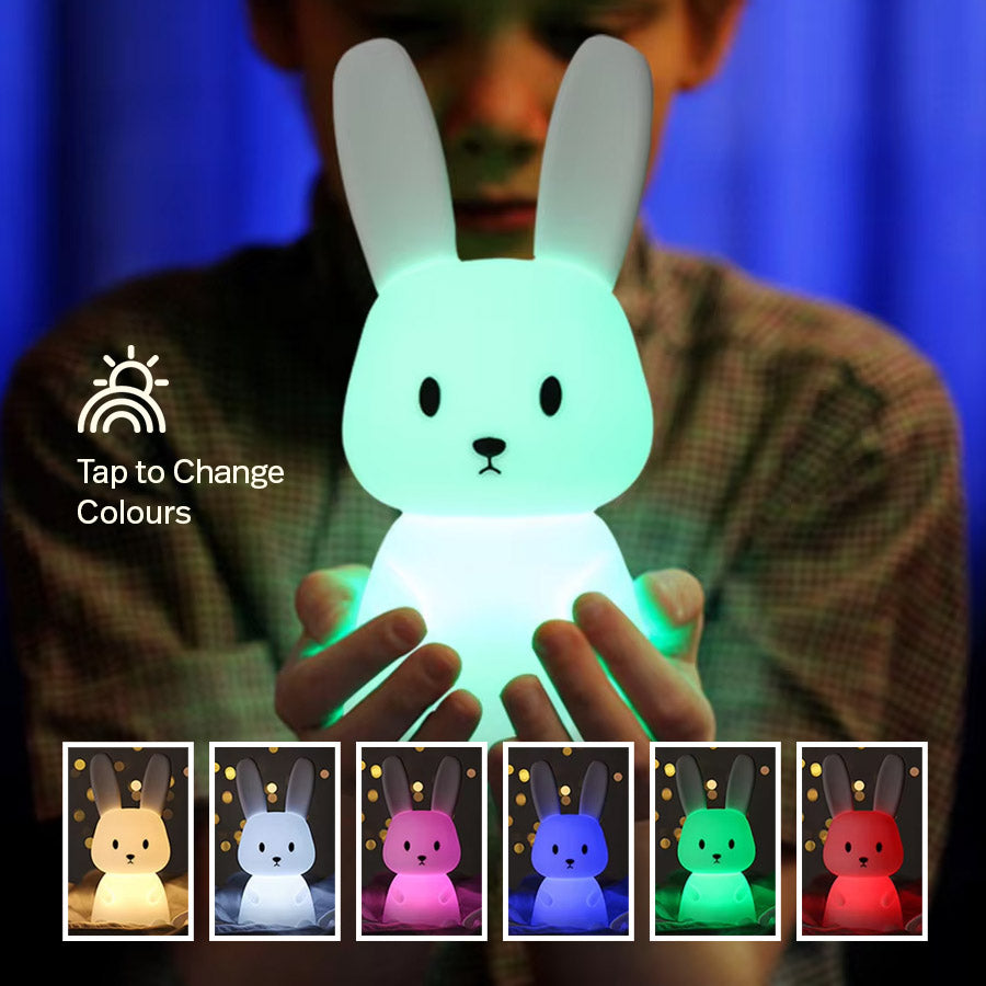 Squishy Night Light - Nibbles The Bunny
