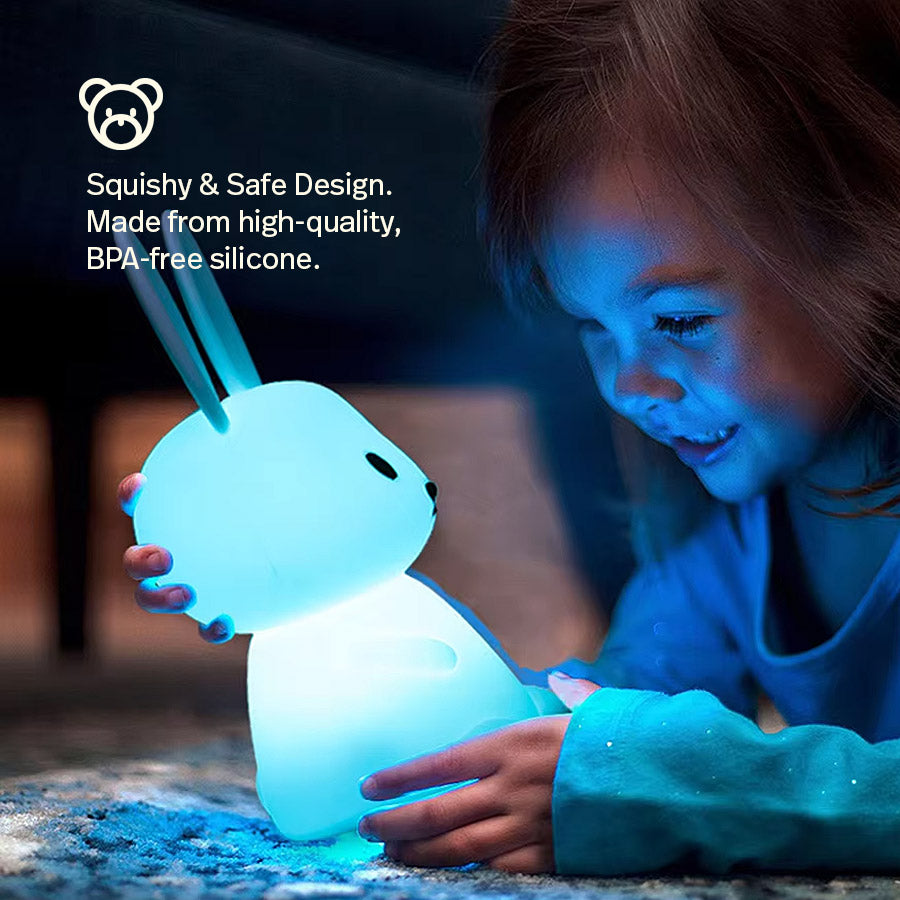 Squishy Night Light - Nibbles The Bunny