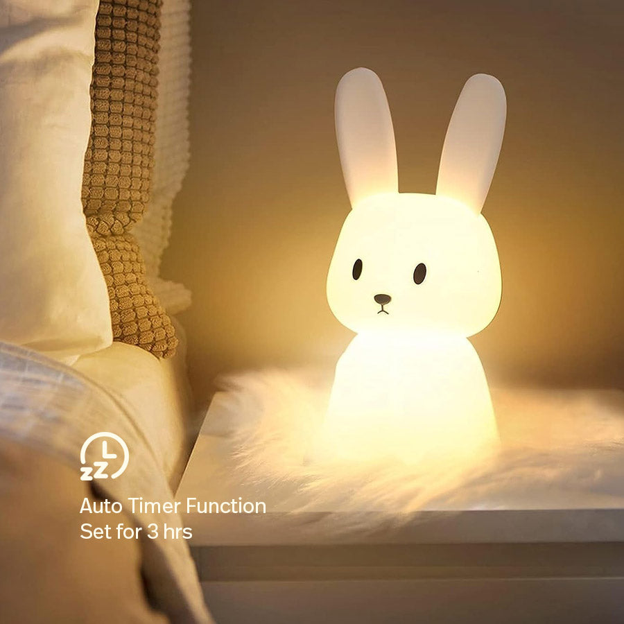 Squishy Night Light - Nibbles The Bunny