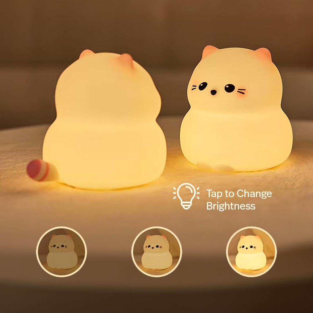 Squishy Night Light - Kitty The Cat