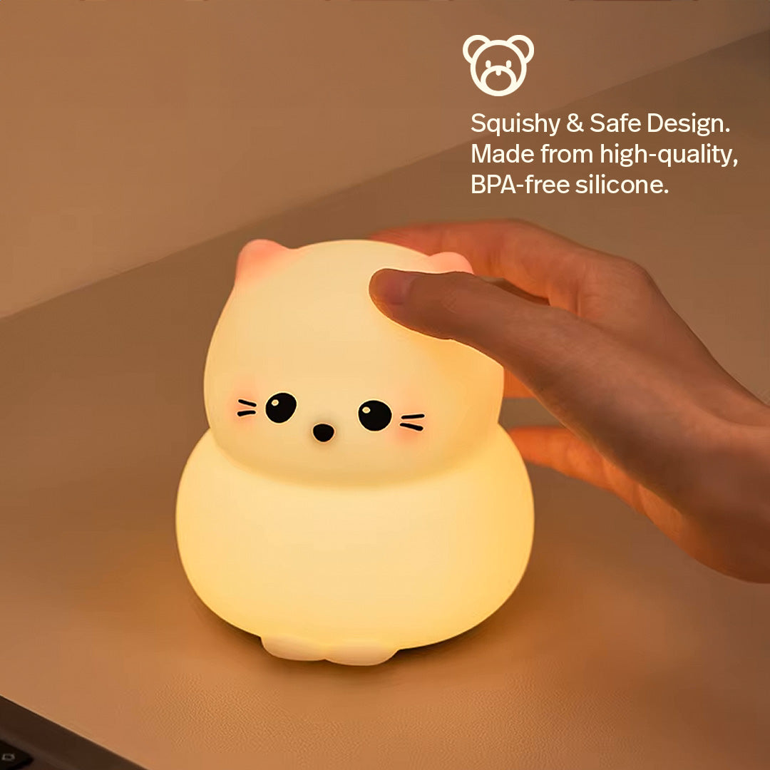 Squishy Night Light - Kitty The Cat