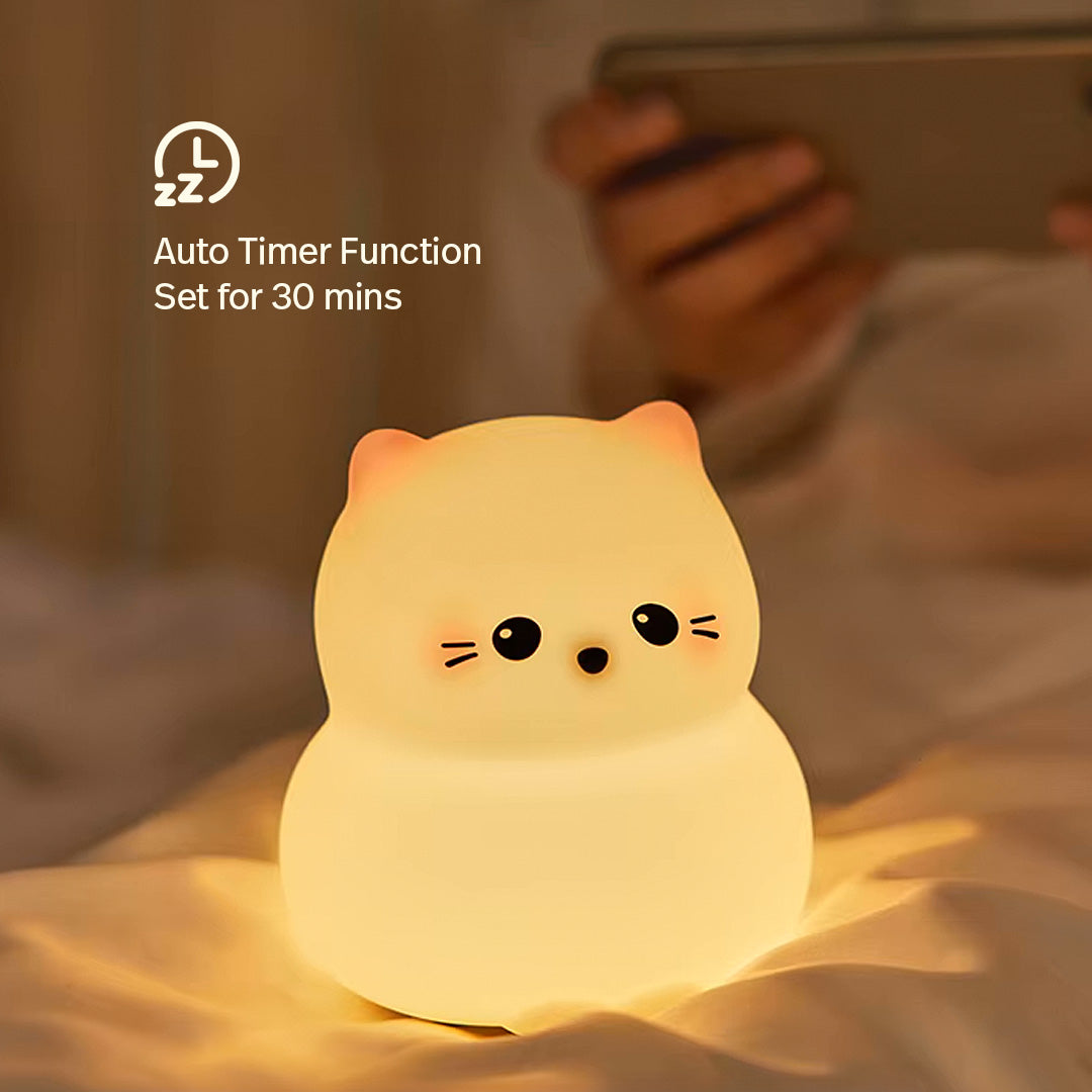 Squishy Night Light - Kitty The Cat