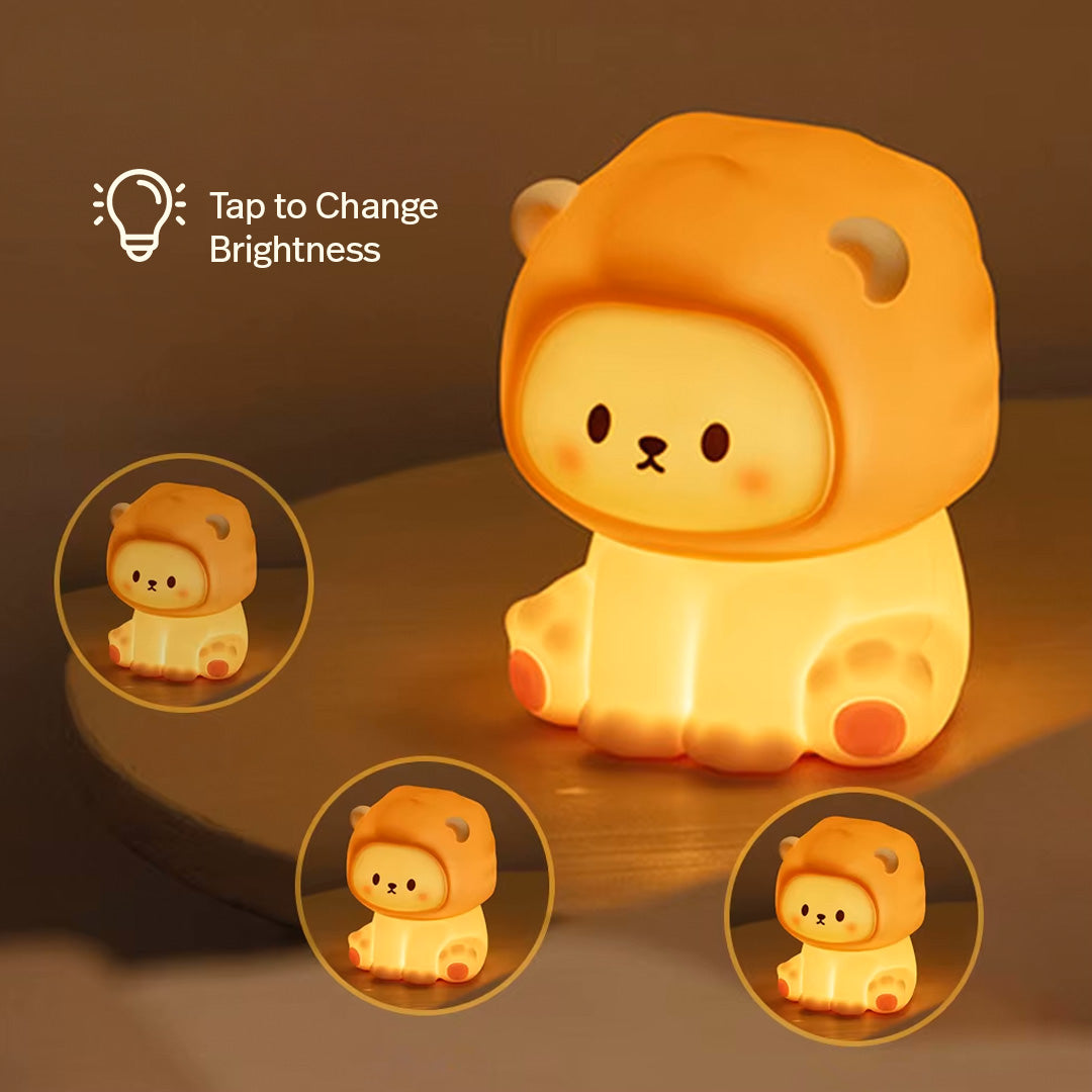 Squishy Night Light - Leo The Lion