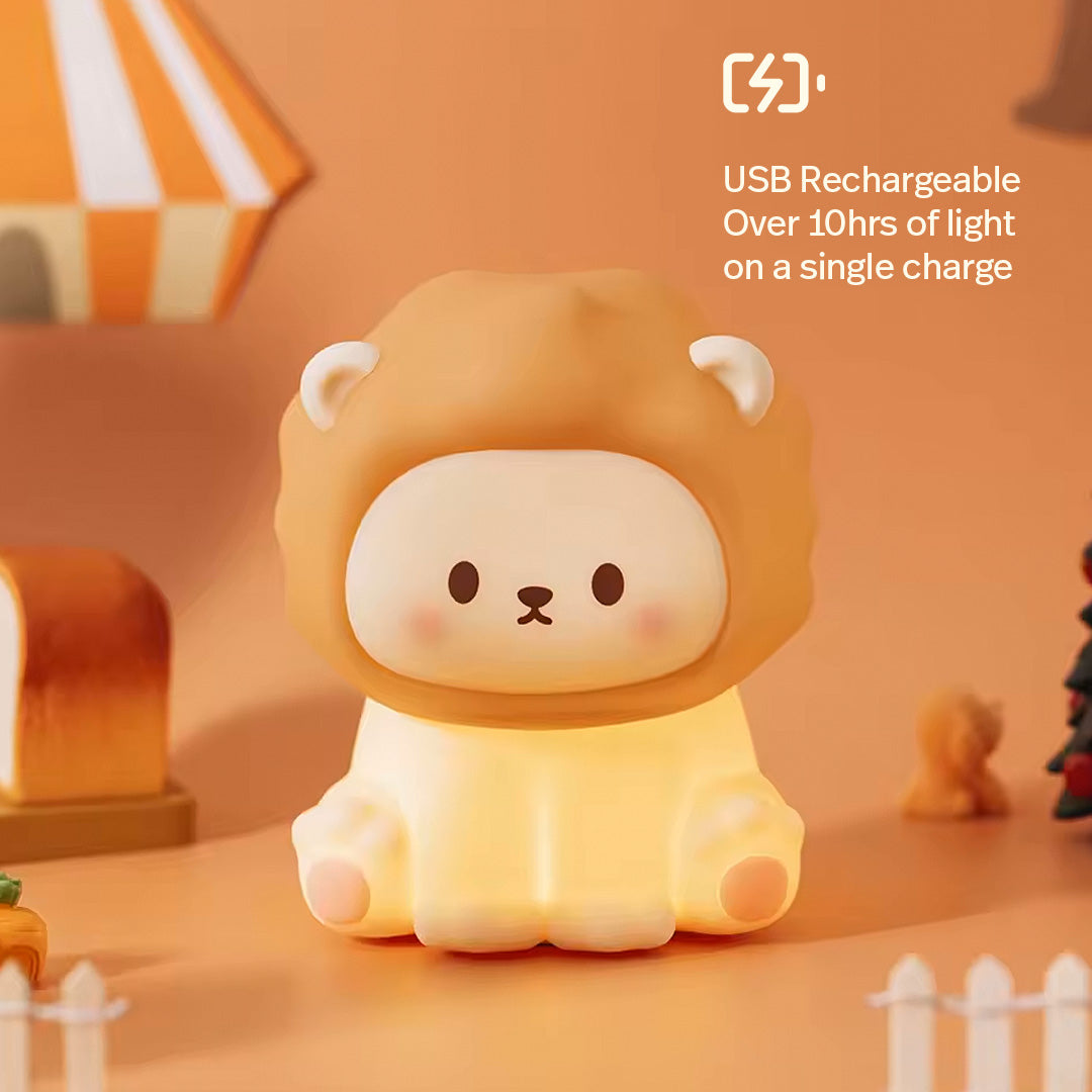 Squishy Night Light - Leo The Lion