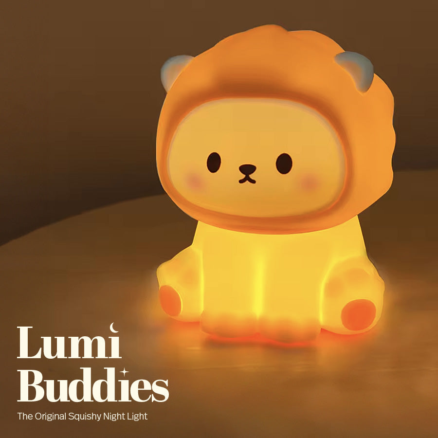 Squishy Night Light - Leo The Lion
