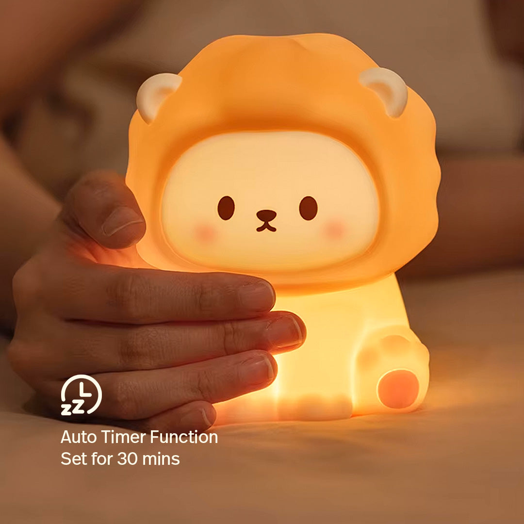 Squishy Night Light - Leo The Lion