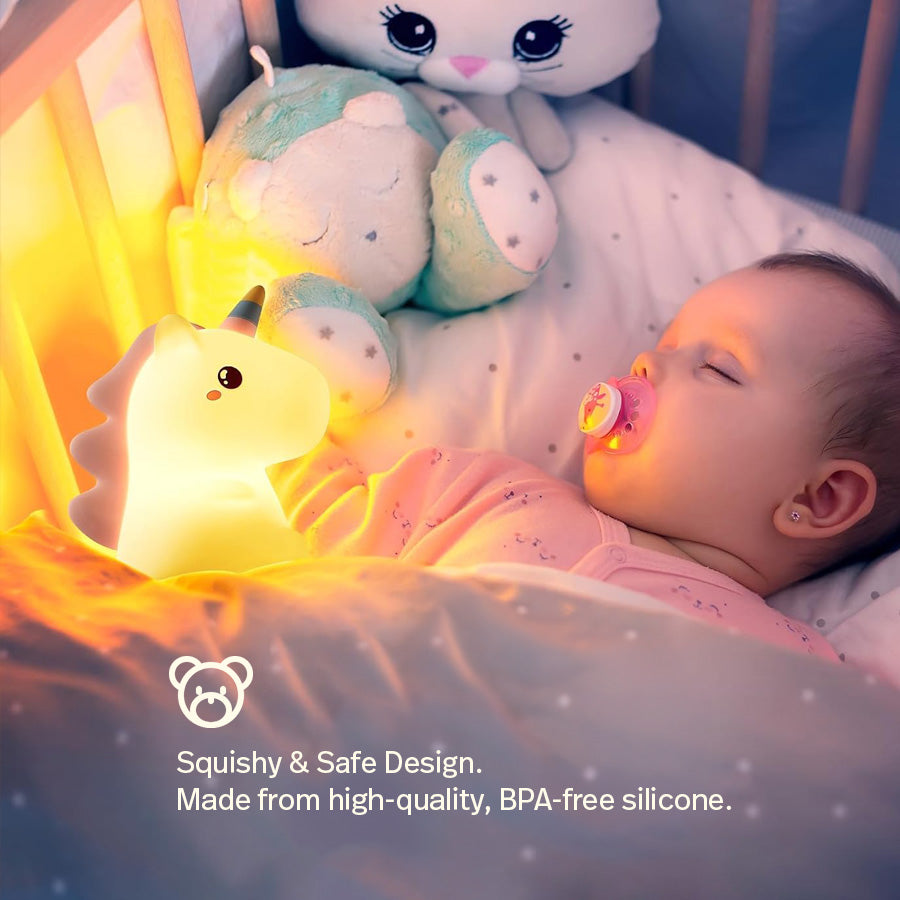 Squishy Night Light - Luna The Unicorn