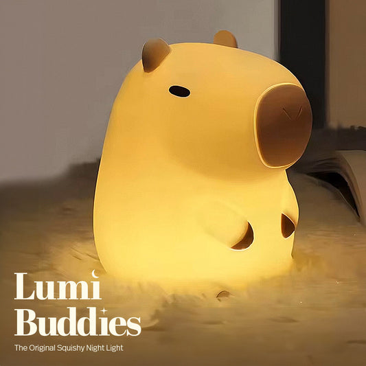 Squishy Night Light - Cinnamon The Capybara