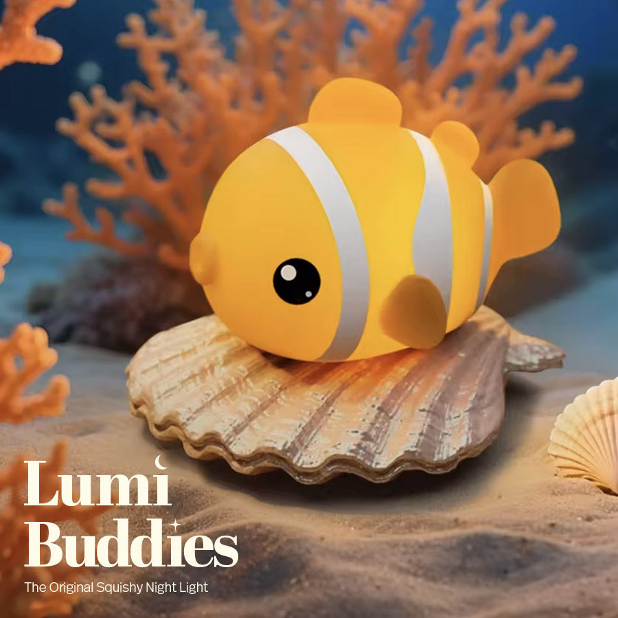 Squishy Night Light - Coral The Clownfish