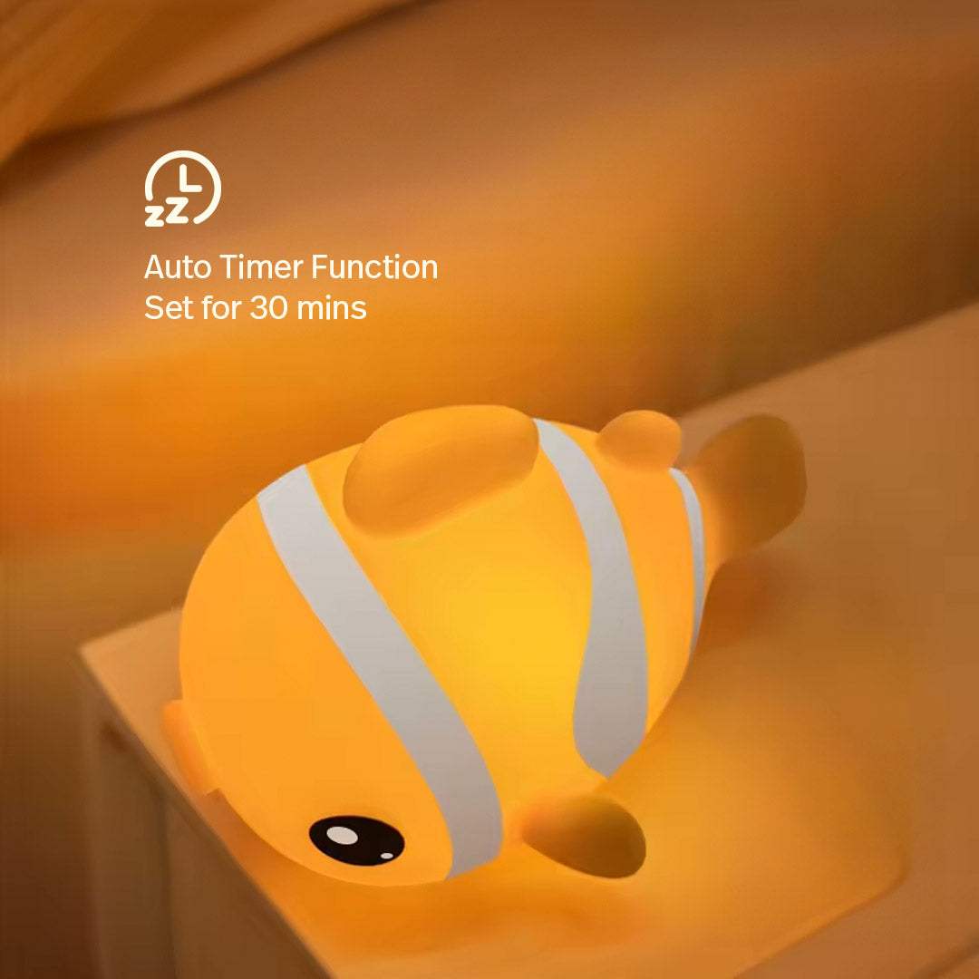 Squishy Night Light - Coral The Clownfish