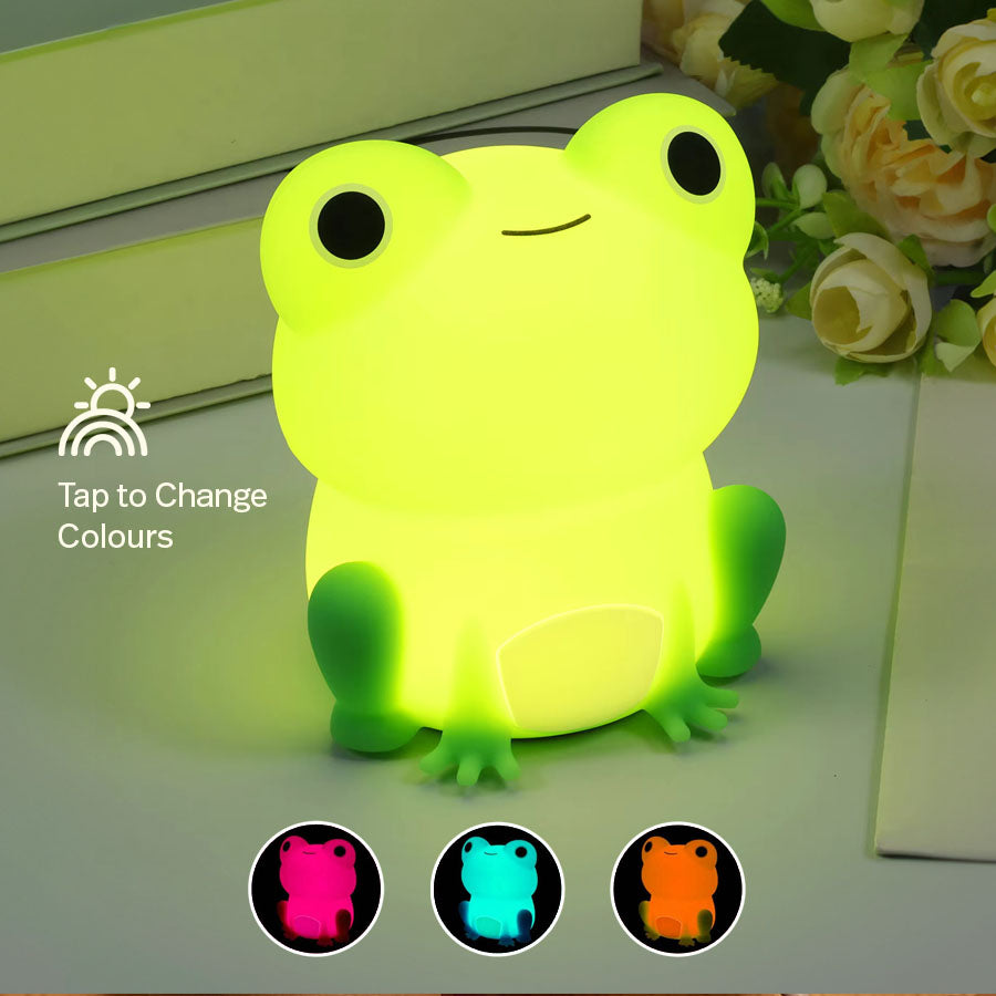 Squishy Night Light - Puddles The Frog