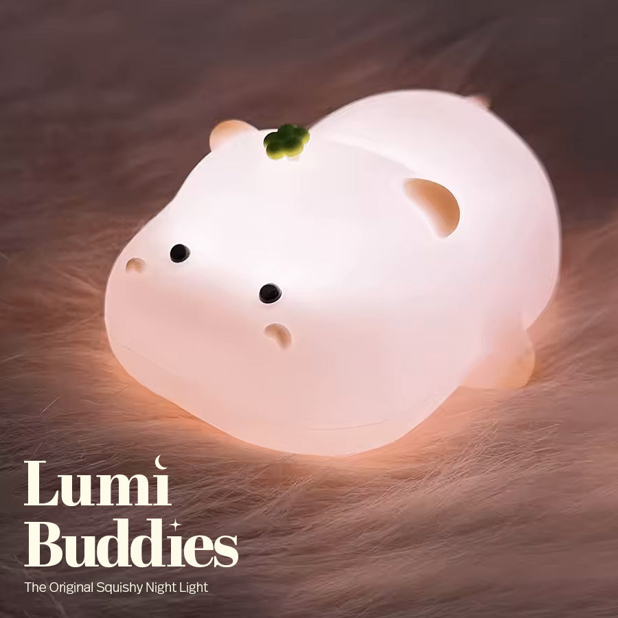 Squishy Night Light - Hettie The Hippo