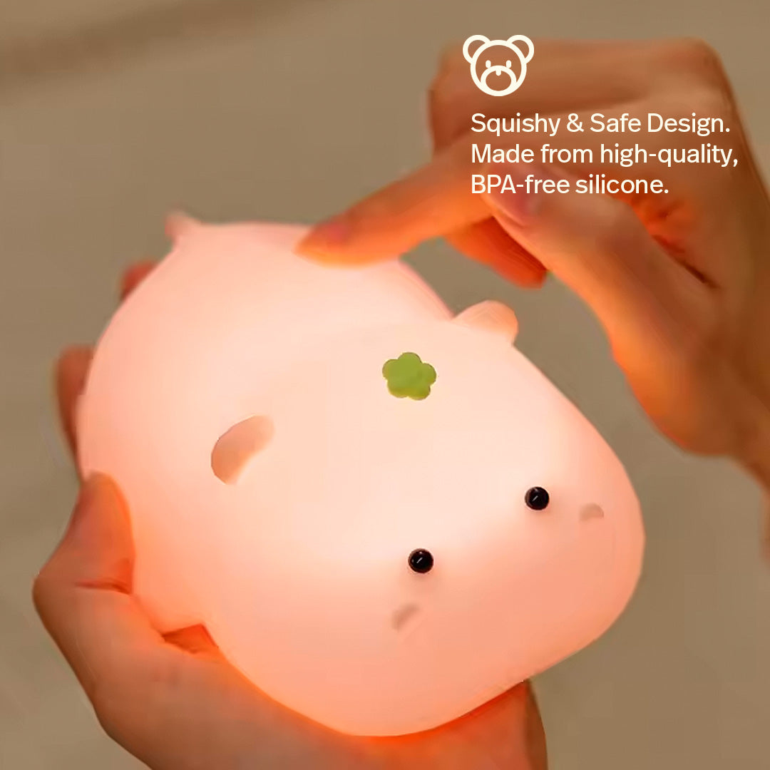 Squishy Night Light - Hettie The Hippo